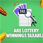 taxes on lottery winnings